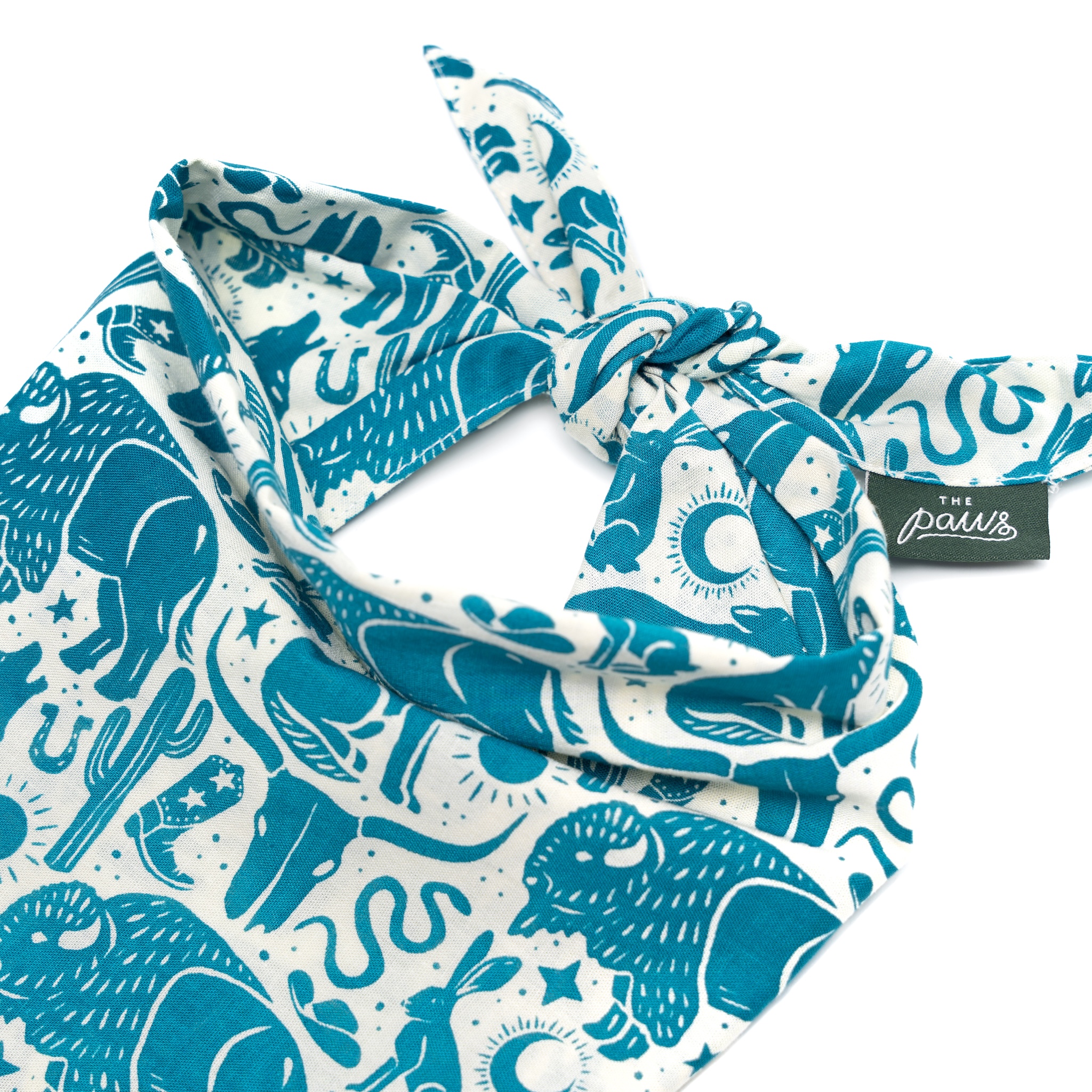 Western Blue Dog Bandana I